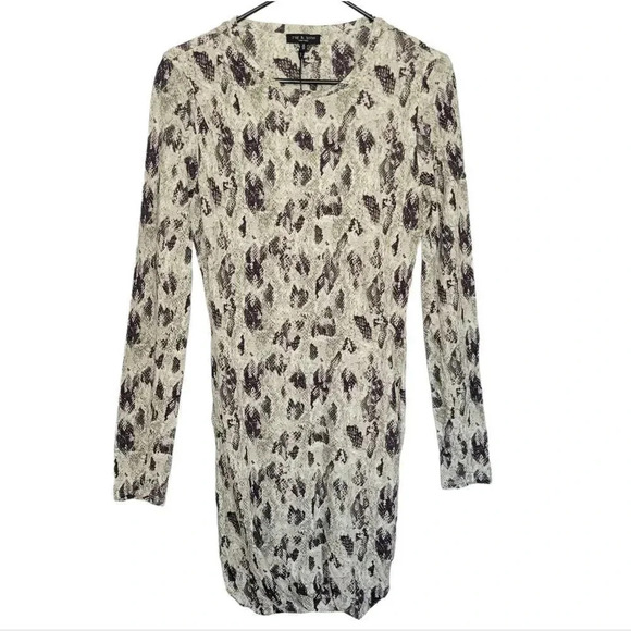 Rag & Bone Poppy Draped Mini Dress Size Medium‎ - Picture 1 of 12